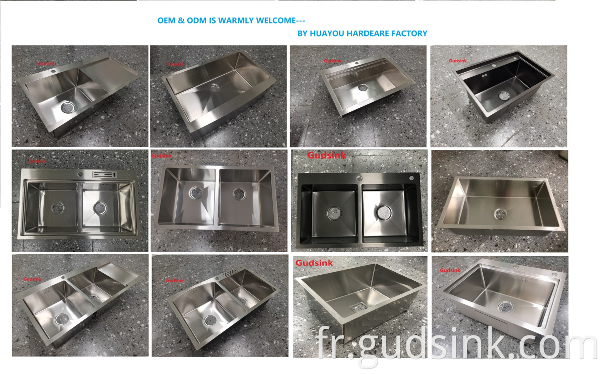 High quality surface finish handmade sinks